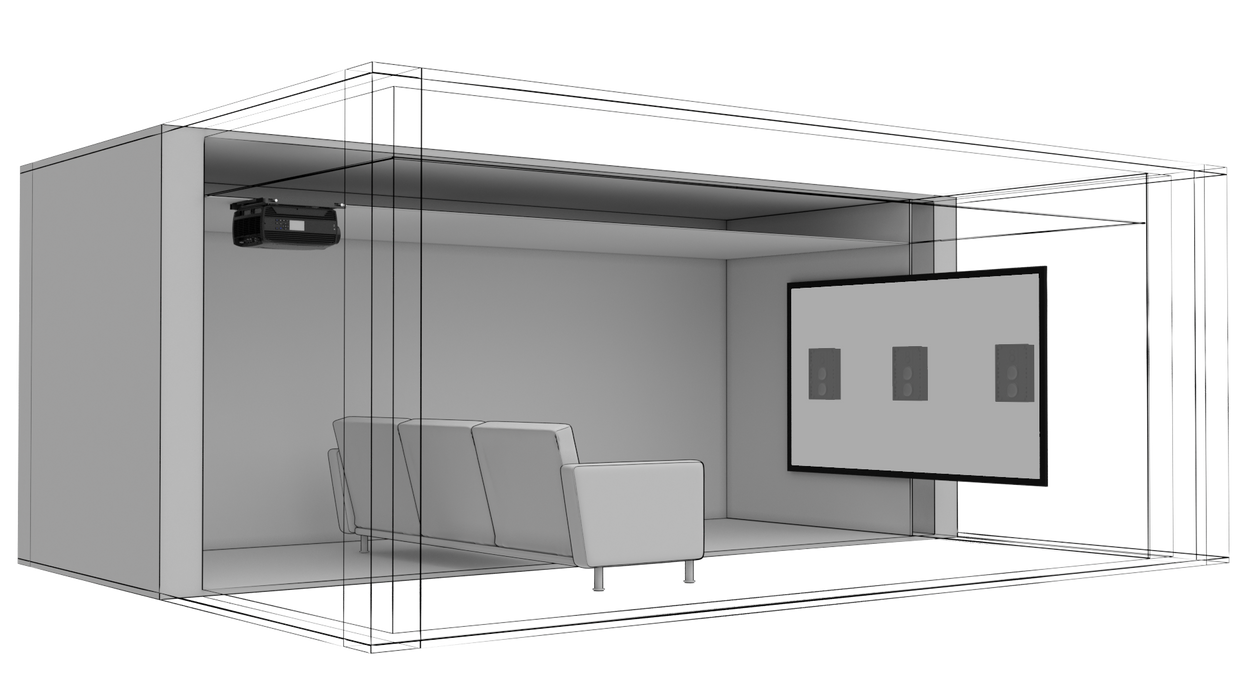 AT ALR - Projection Image Surface - Acoustic Transparent - ALR
