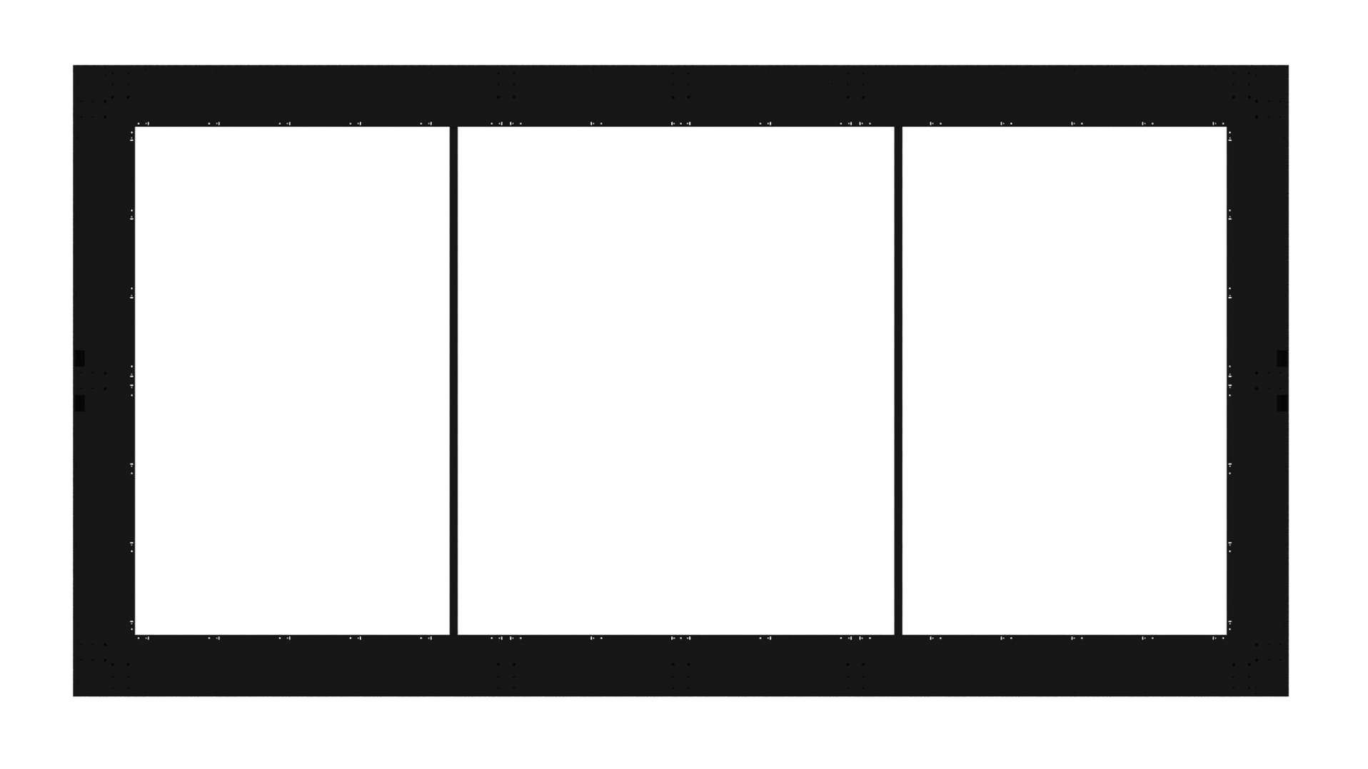 Dynamic 4-L - 4-Way Large Masking Screen — Display Technologies