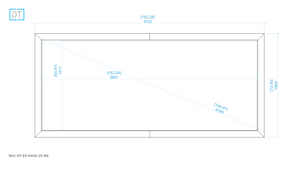 Mask 2s - Side Masking Projection Screen - 2.4:1 Aspect