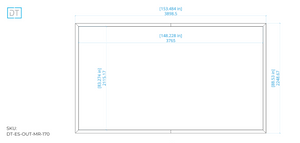 Outline Fixed Projection Screen - 16:9 Aspect