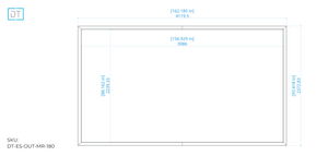 Outline Fixed Projection Screen - 16:9 Aspect