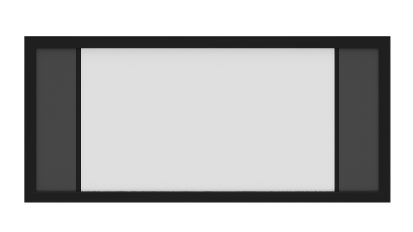 Mask 2s - Side Masking Projection Screen - 2.4:1 Aspect — Display ...