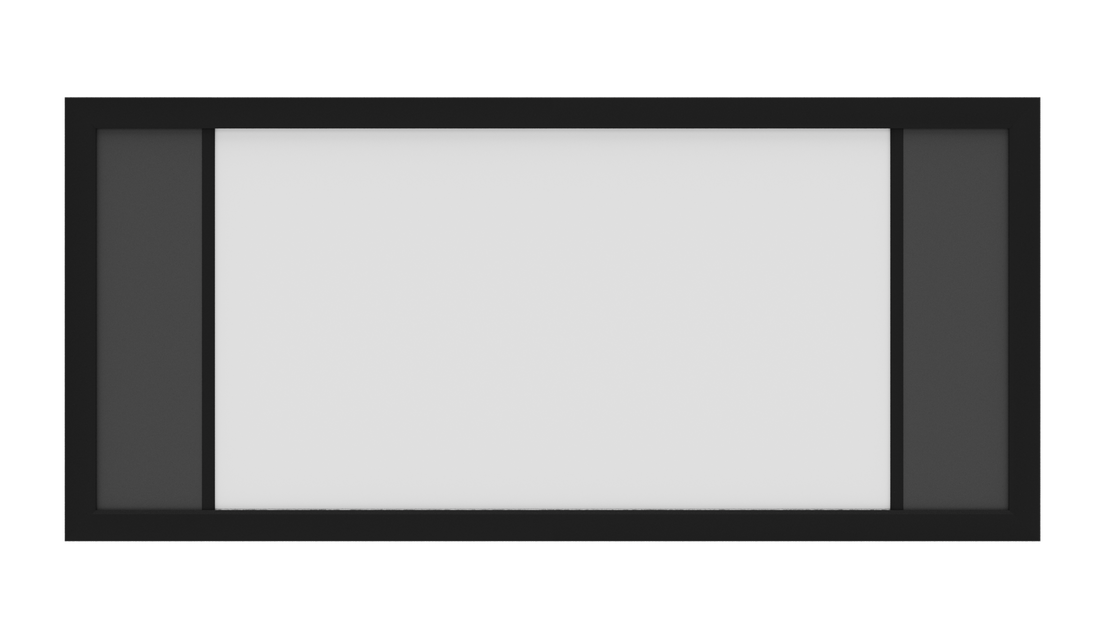 Mask 2s - Side Masking Projection Screen - 2.4:1 Aspect — Display ...